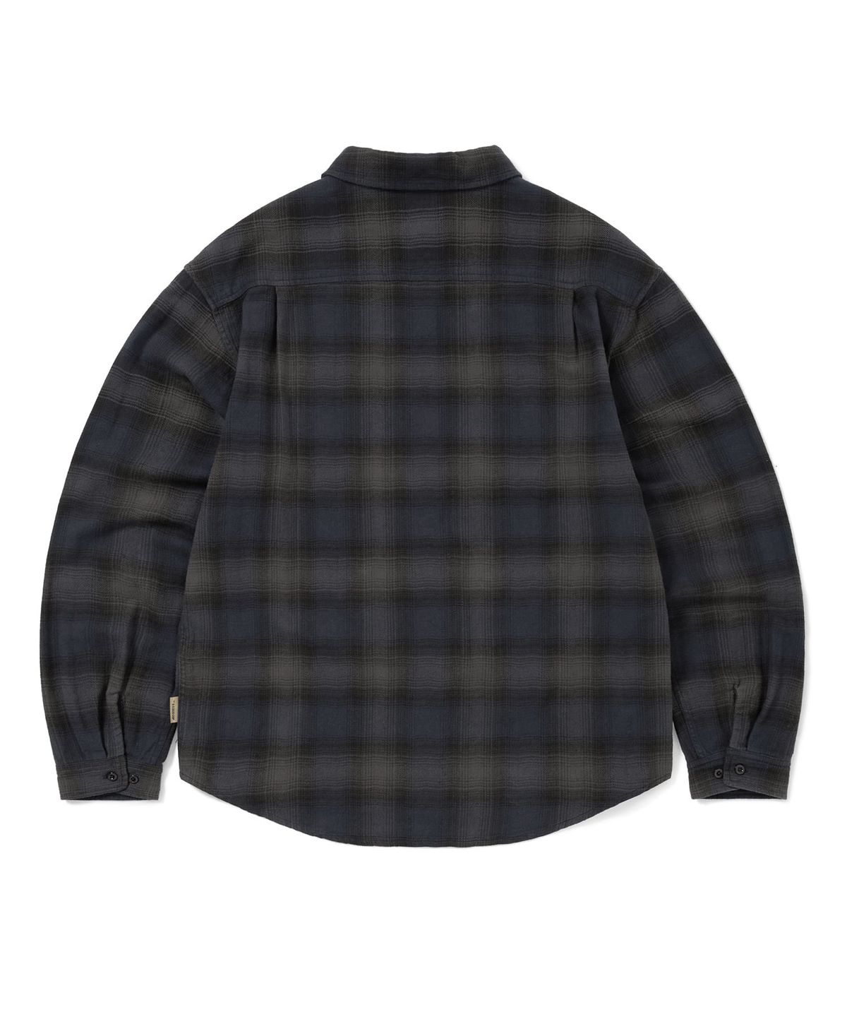디스이즈네버댓(THISISNEVERTHAT) GD Lightning Bear Plaid Shirt Navy