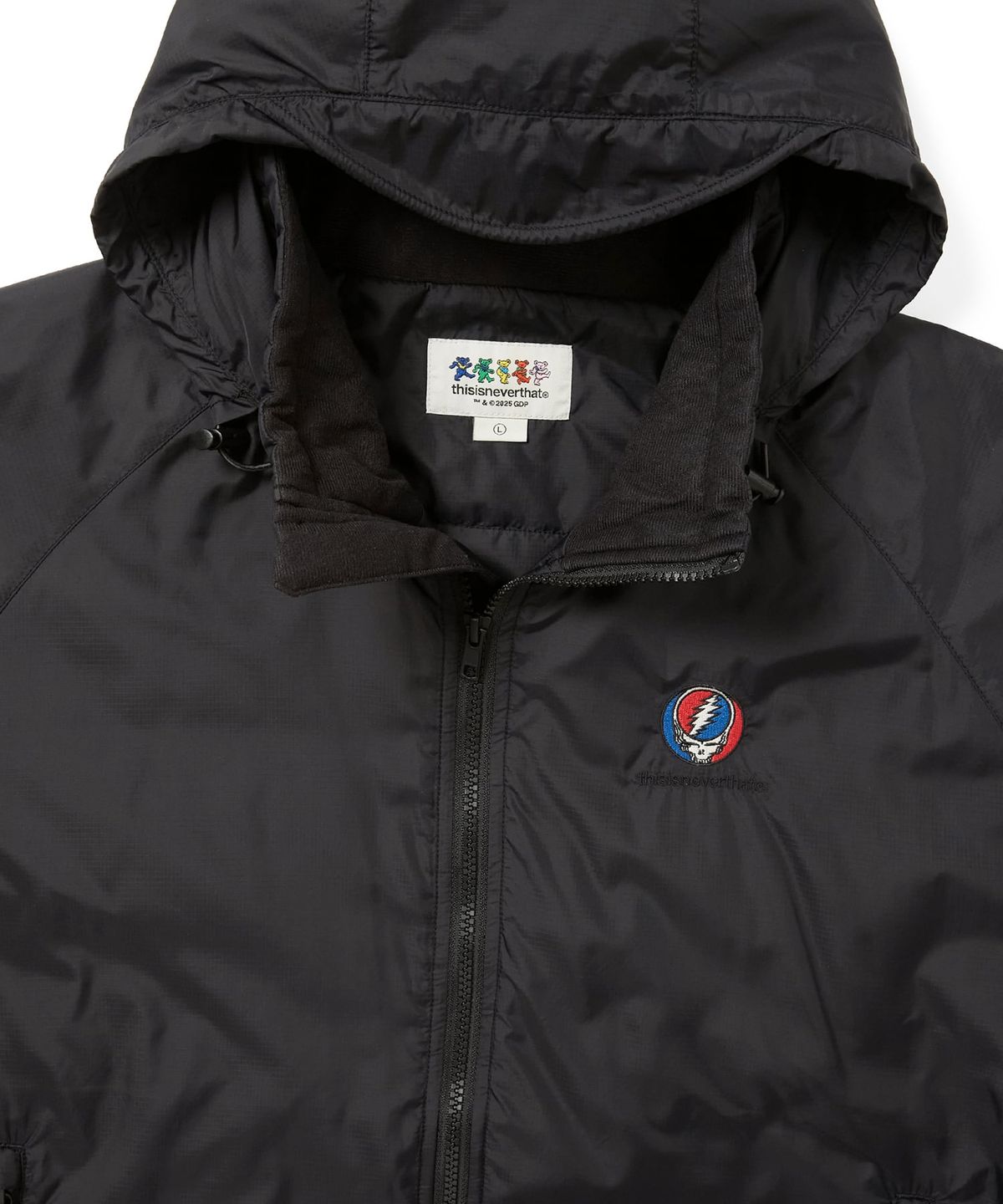 디스이즈네버댓(THISISNEVERTHAT) GD SYF Warm Up Jacket Off Black