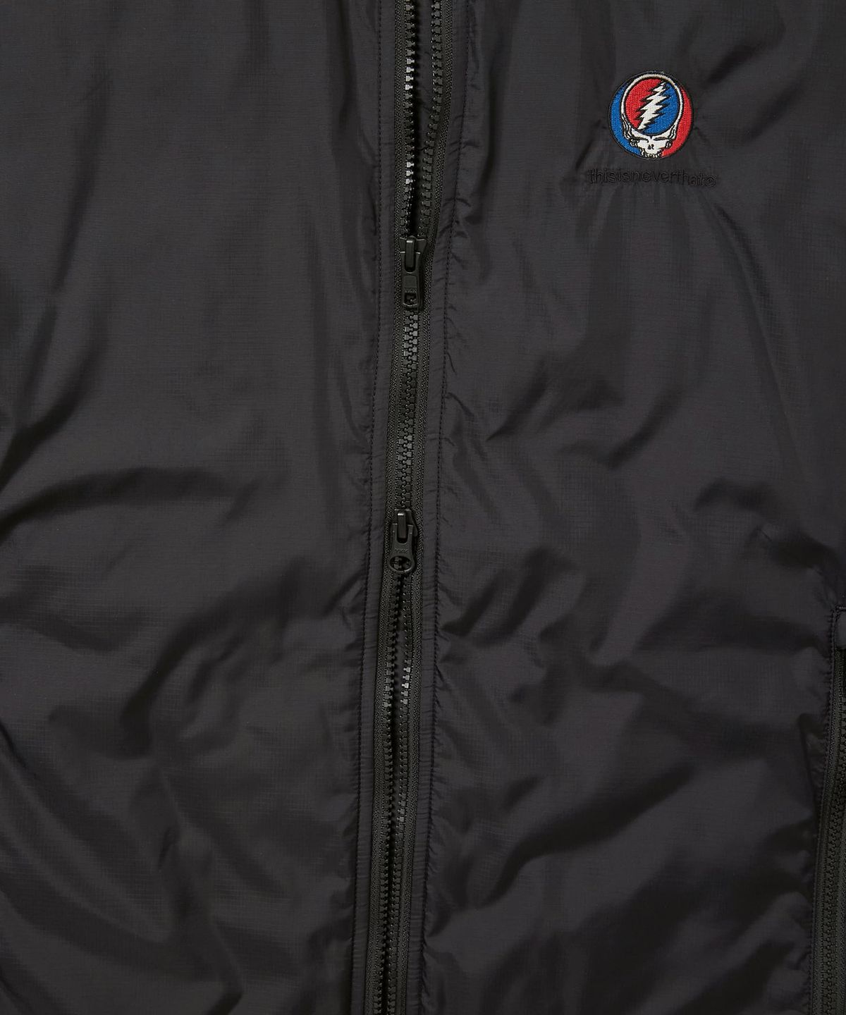 디스이즈네버댓(THISISNEVERTHAT) GD SYF Warm Up Jacket Off Black