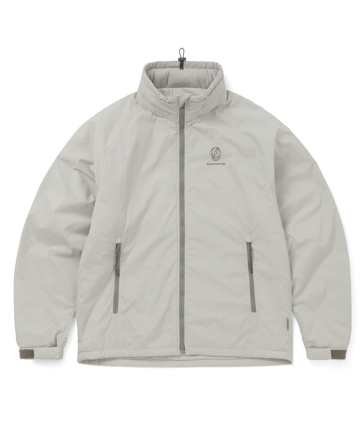 디스이즈네버댓(THISISNEVERTHAT) GD SYF Warm Up Jacket Stone