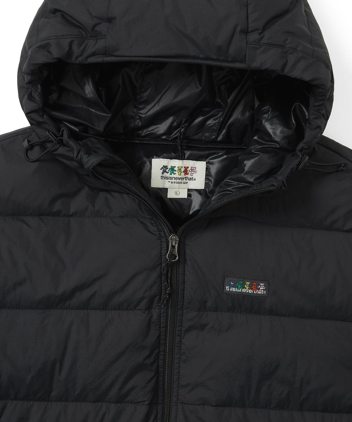 디스이즈네버댓(THISISNEVERTHAT) GD Light Down Jacket Black