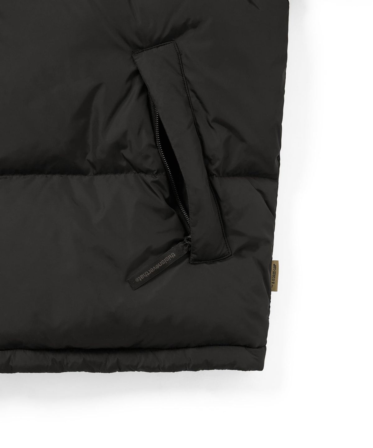 디스이즈네버댓(THISISNEVERTHAT) GD Puffer Down Jacket Off Black