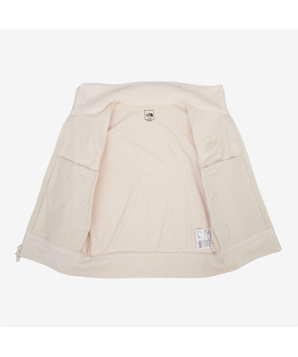 노스페이스(THE NORTH FACE) NJ5JR56B 여성 라우라 집업 자켓 CREAM