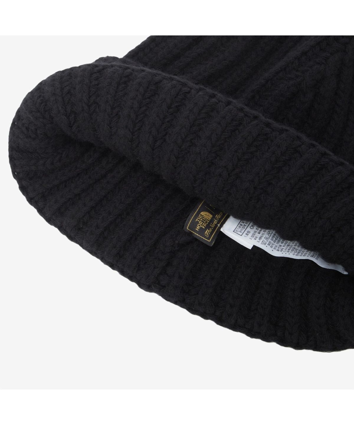 노스페이스(THE NORTH FACE) NE3BR83C 오블리크 볼드 비니 BLACK