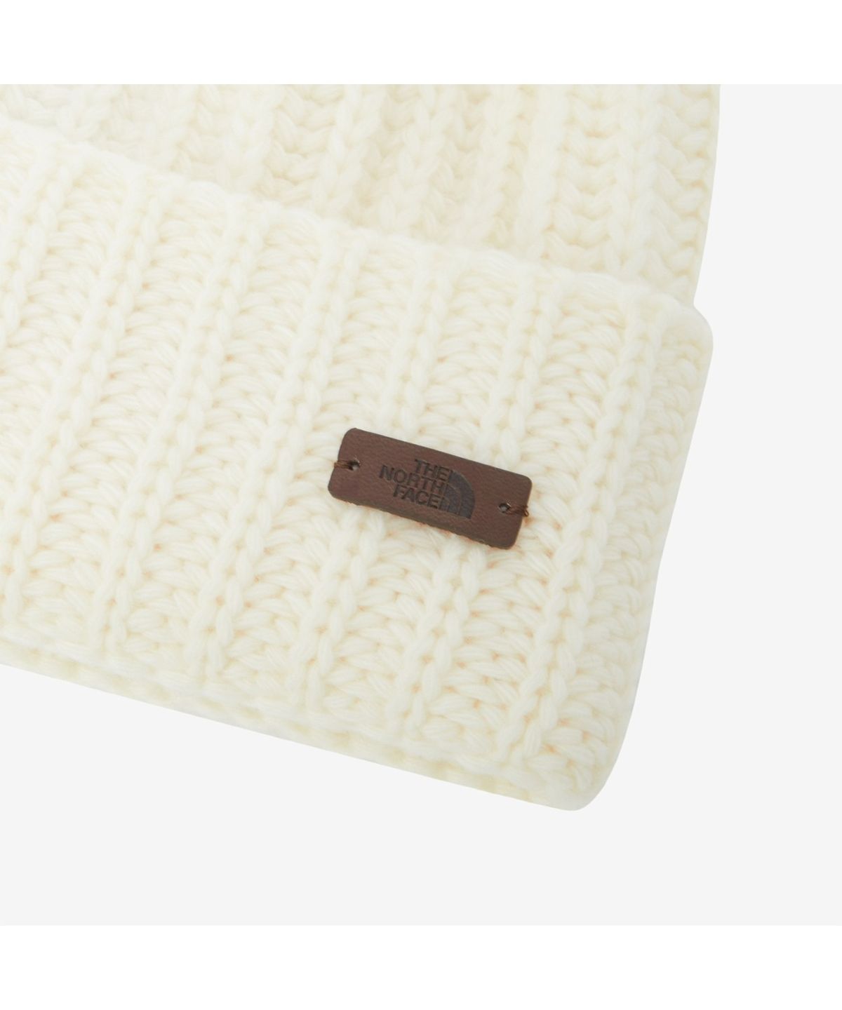 노스페이스(THE NORTH FACE) NE3BR83A 오블리크 볼드 비니 CREAM