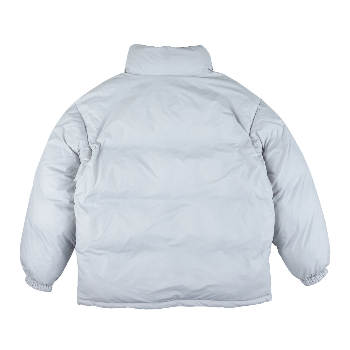 이알티알(ERTR) Reversible Check Padded Jacket Light Grey