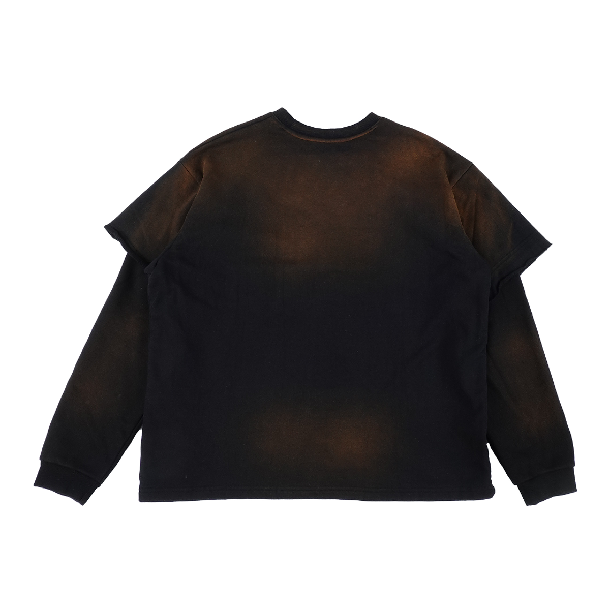 이알티알(ERTR) Lost In Stars Layered Sweatshirt Black