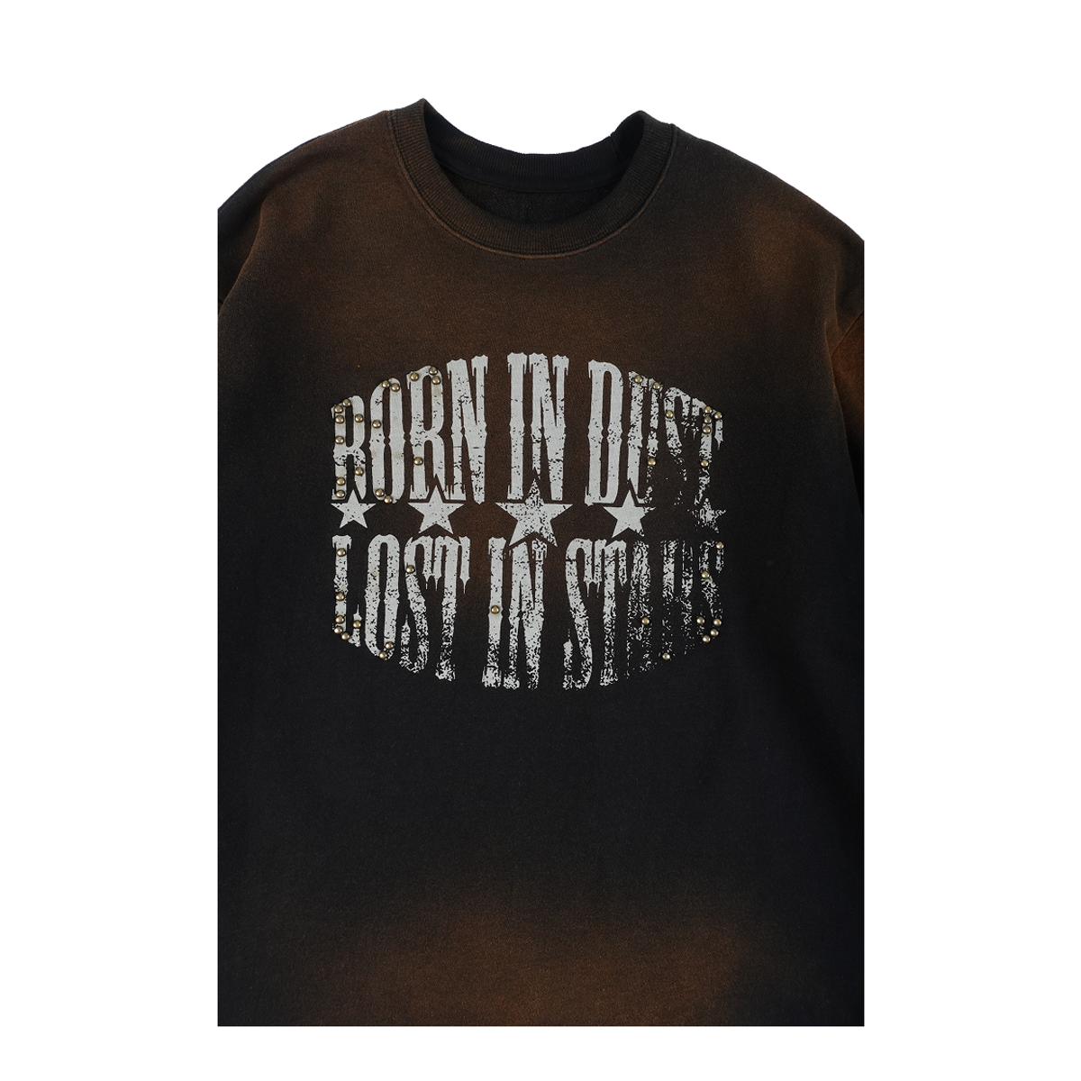 이알티알(ERTR) Lost In Stars Layered Sweatshirt Black