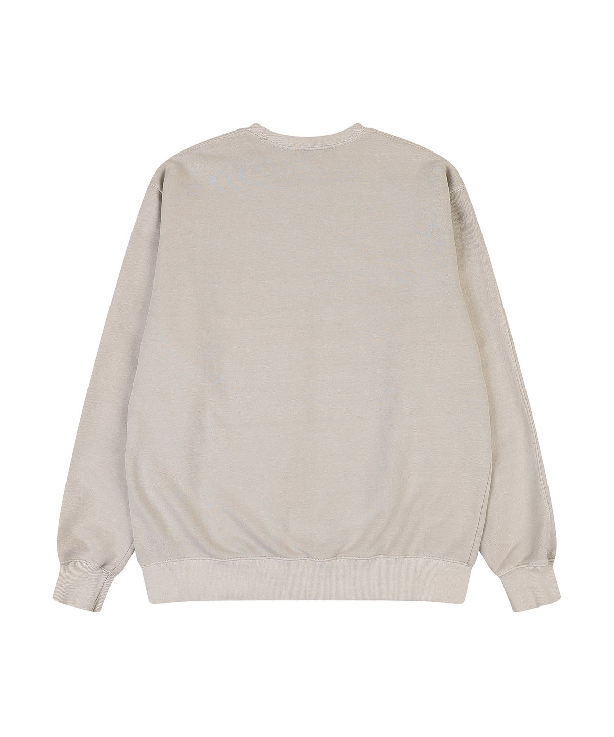 에이던엠(ADERNM) PIGMENT CUT-LINE SWEATSHIRT (BEIGE)