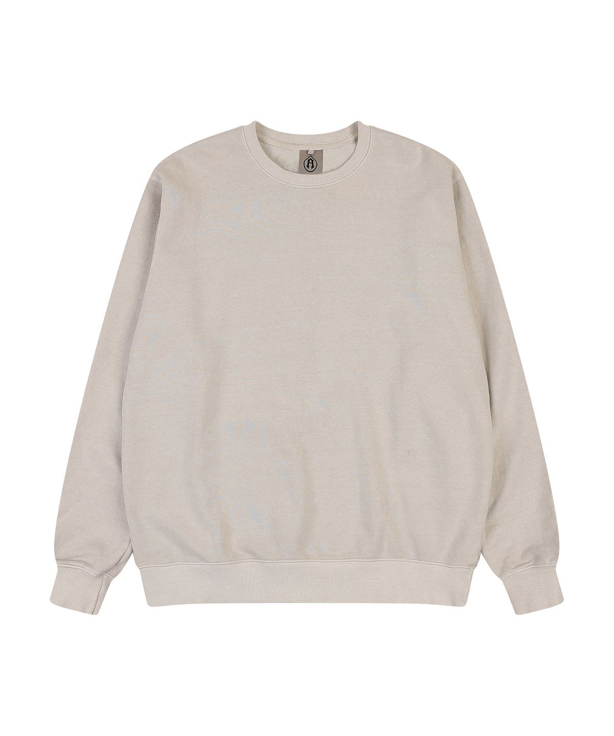 에이던엠(ADERNM) PIGMENT CUT-LINE SWEATSHIRT (BEIGE)