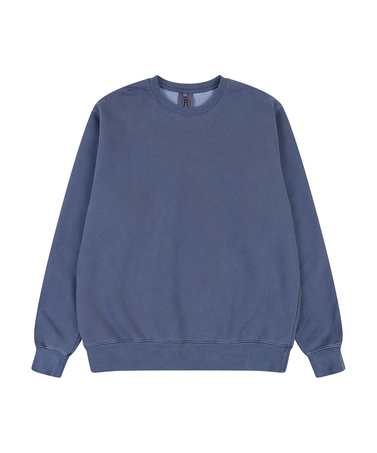 에이던엠(ADERNM) PIGMENT CUT-LINE SWEATSHIRT (BLUE)
