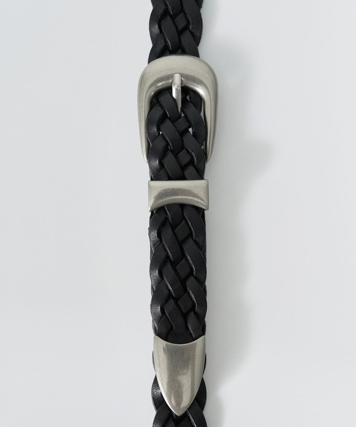 이지오(EZIO) Slim Weaving Belt_Black
