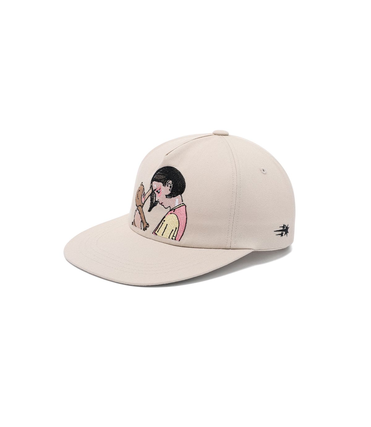 나이스고스트클럽(NICEGHOSTCLUB) GAKIYA ISAMU CAP_BEIGE(NG2FFUAB20C)