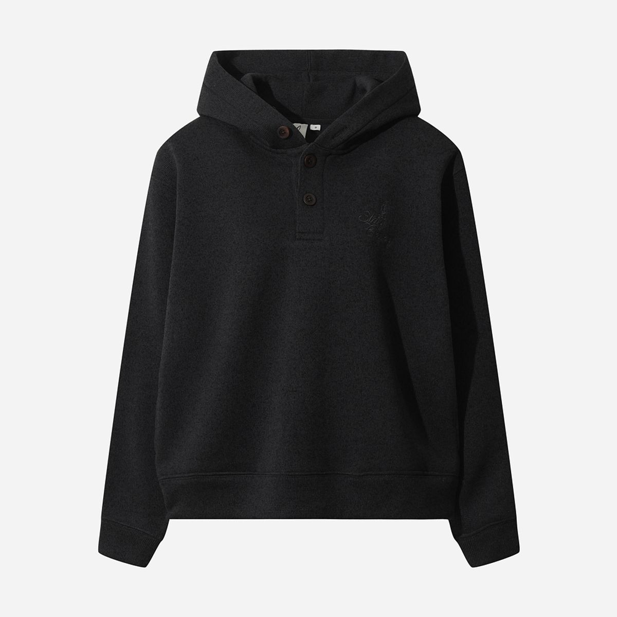 디오디(DOD) 여성) 템프니트 후드 아노락(BLACK)