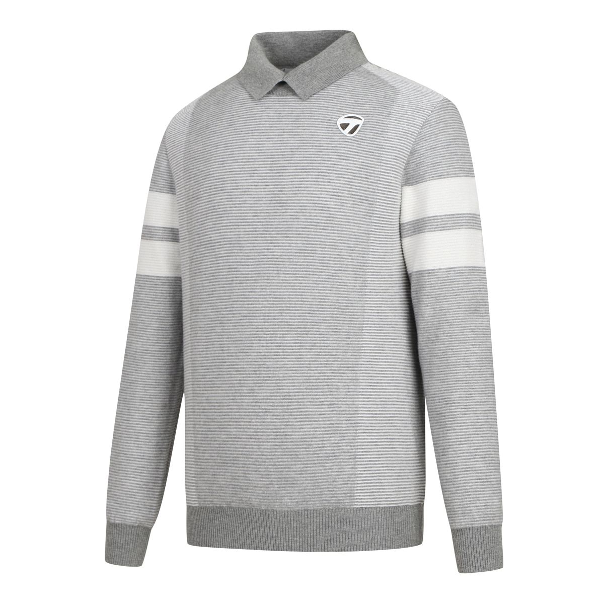 테일러메이드 어패럴(TAYLORMADE APPAREL) 남성 방풍 카라 니트 TSO-41HG24-193