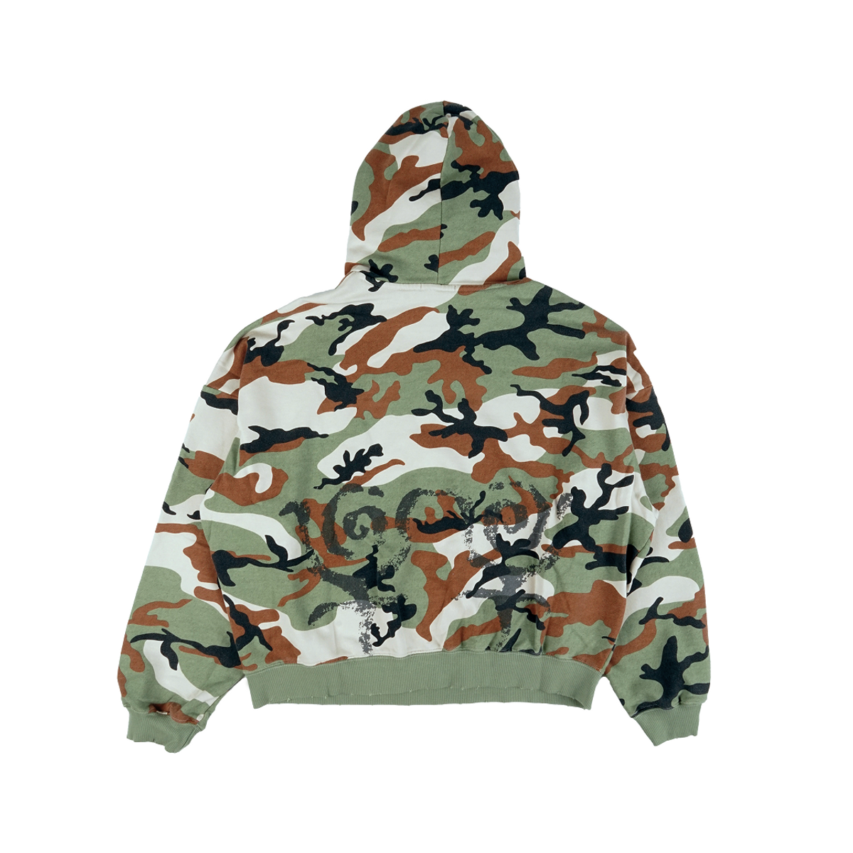 이알티알(ERTR) Emanate Logo Hoodie Camo