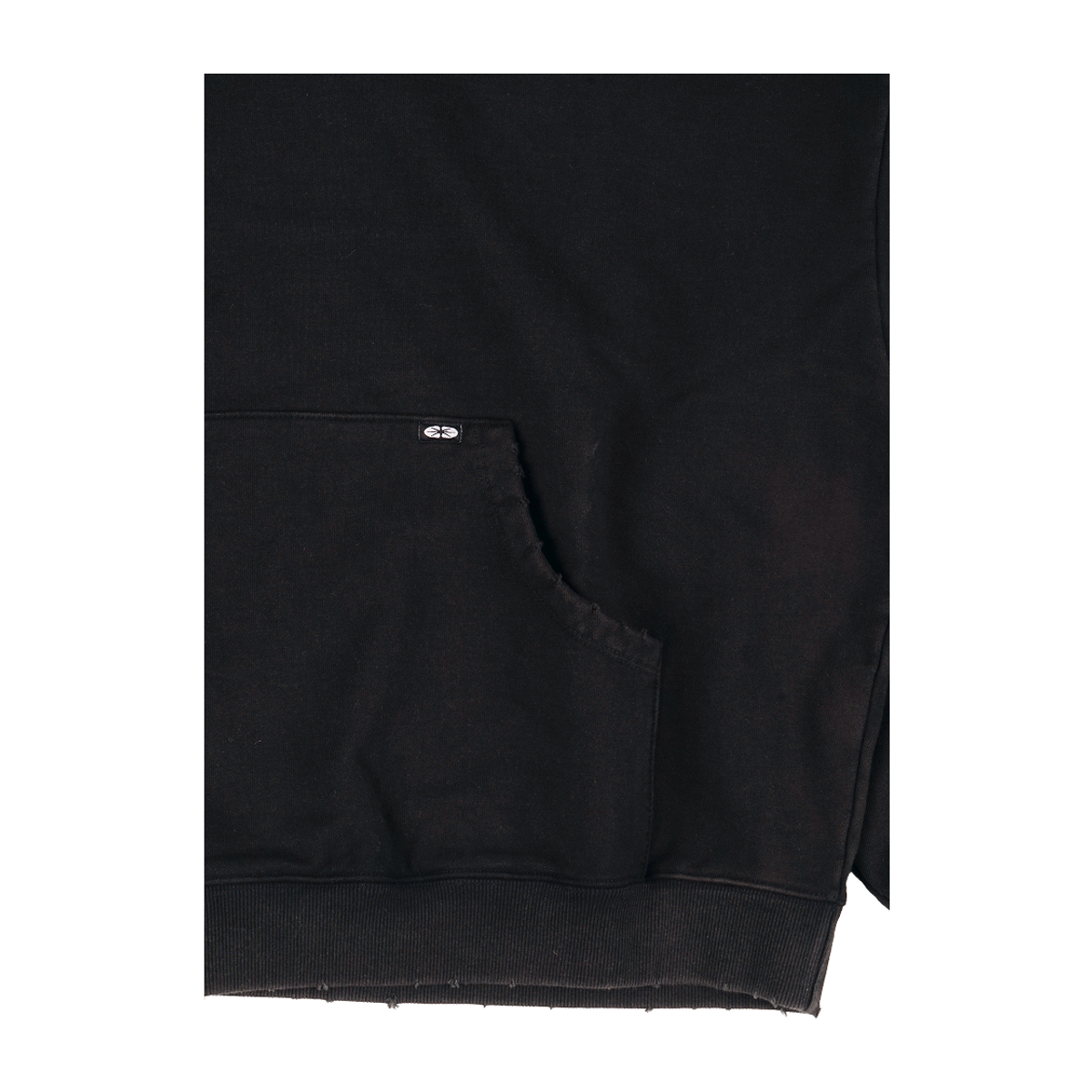 이알티알(ERTR) Emanate Logo Hoodie Black