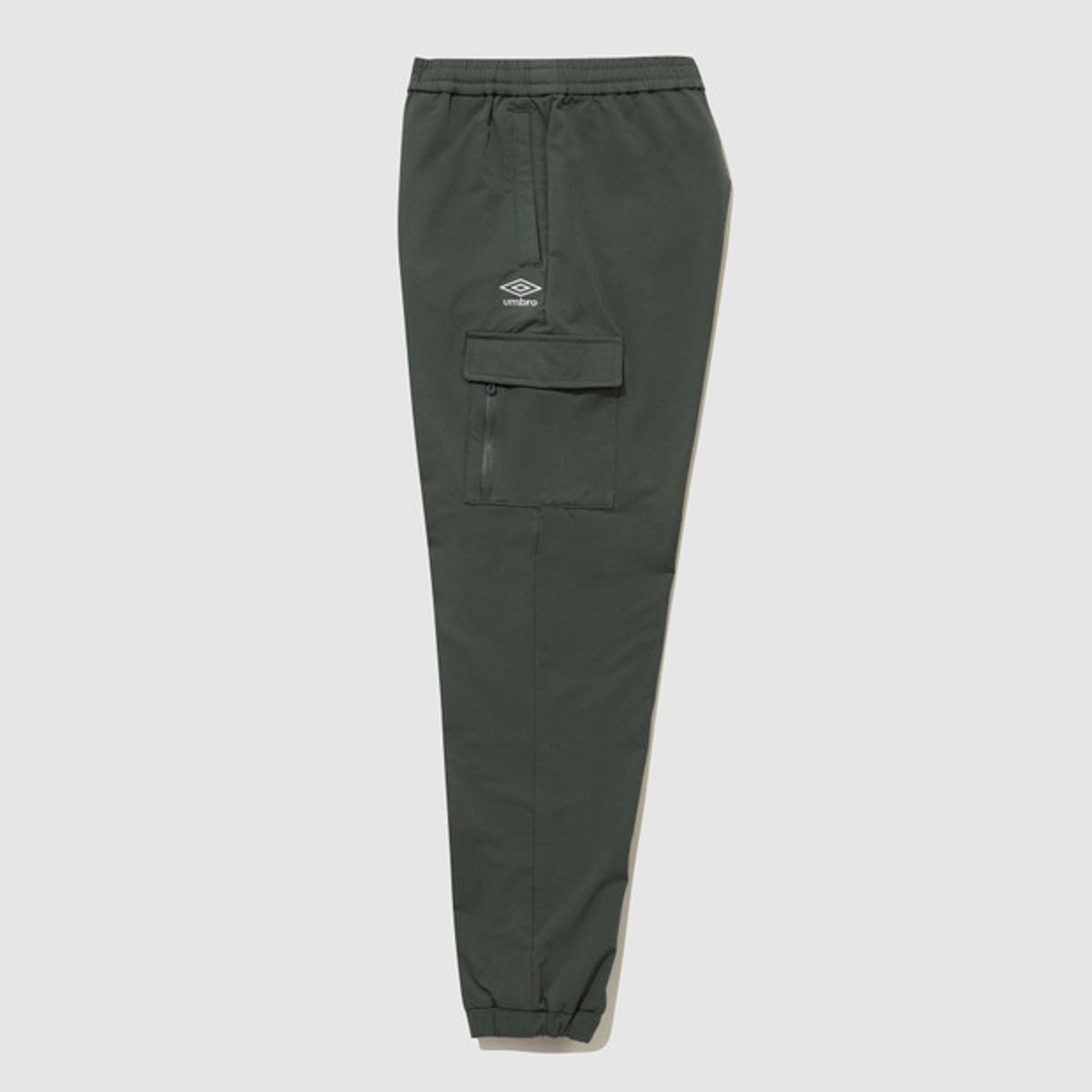 엄브로(UMBRO) 폴라 스트레치 기모 카고 조거 팬츠 카키 UQ423SPTO1