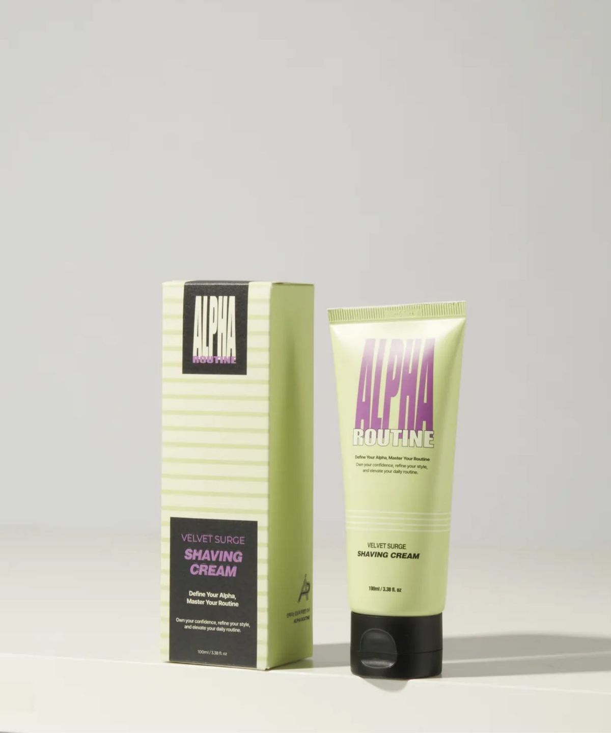 알파루틴(ALPHAROUTINE) 벨벳서지 저자극 보습 쉐이빙크림 100ml