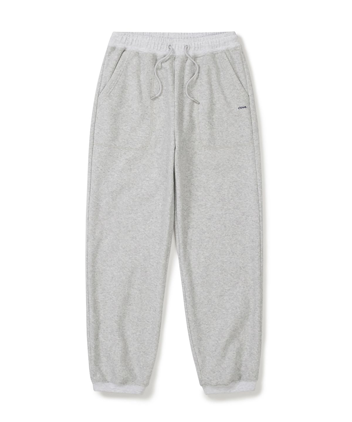 클로브(CLOVE) [25FW clove] Heritage Fleece Jogger Pants (Light Grey)