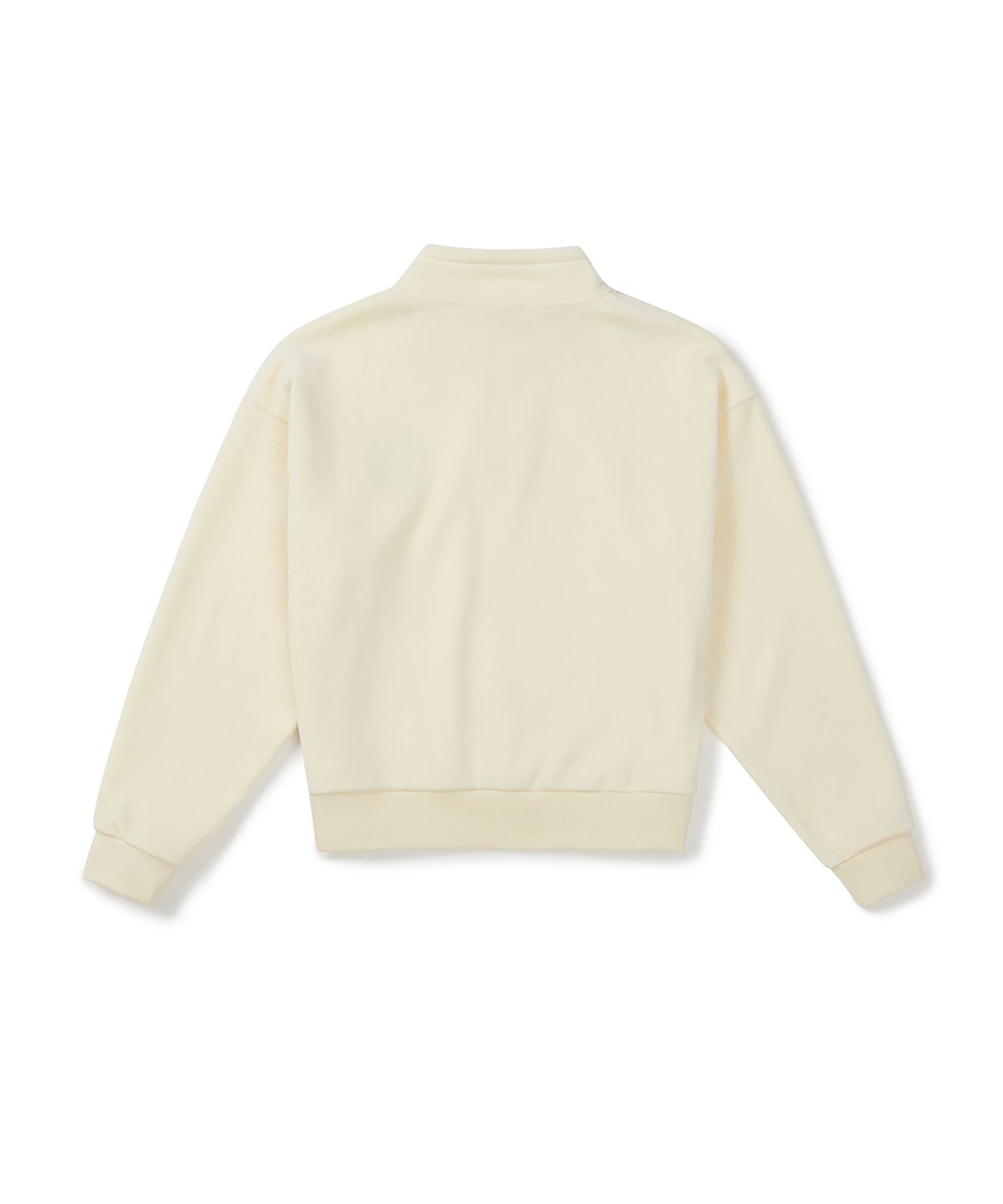 클로브(CLOVE) [25FW clove] Forest Patch Half-Zip Sweatshirt (Cream)