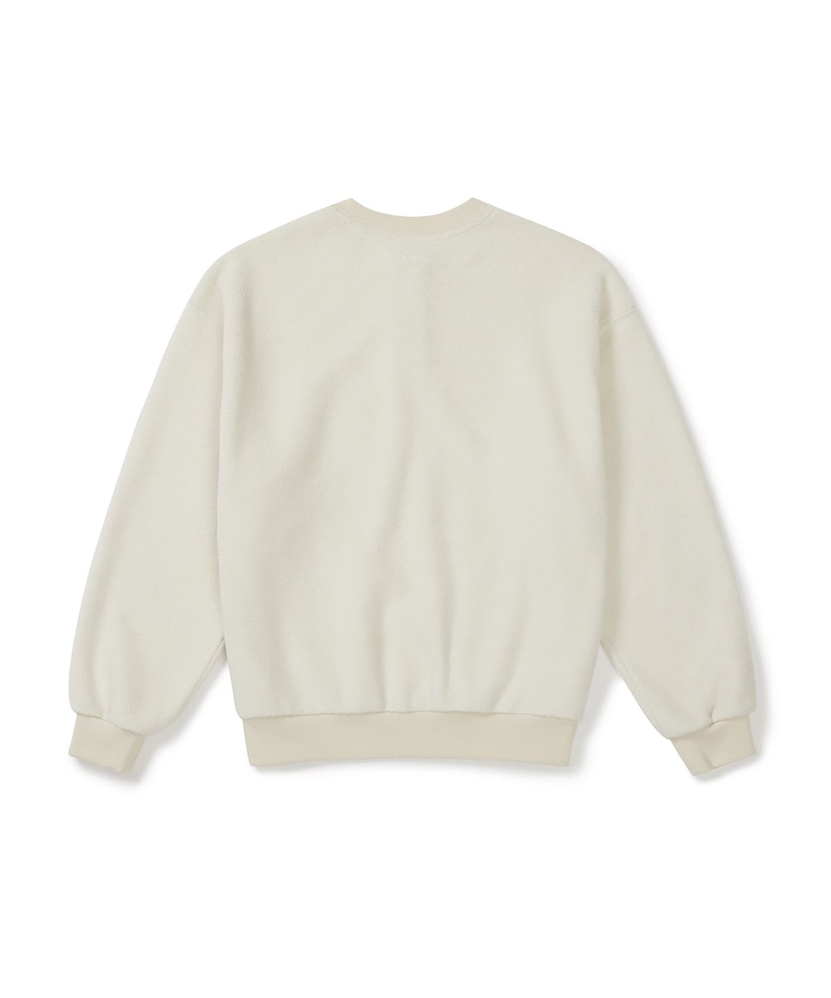 클로브(CLOVE) [25FW clove] Cozy Fleece Button Sweatshirt (Cream)