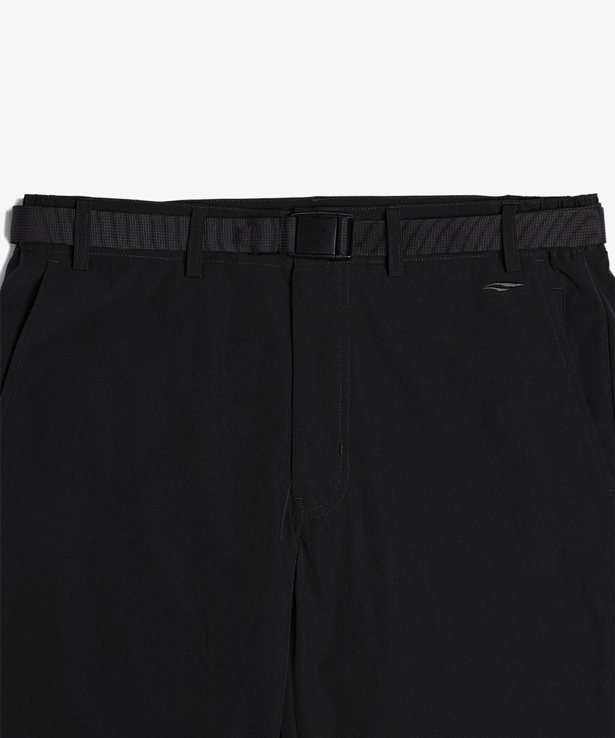 밸롭(BALLOP) 무지 좋은 벨트 팬츠 블랙