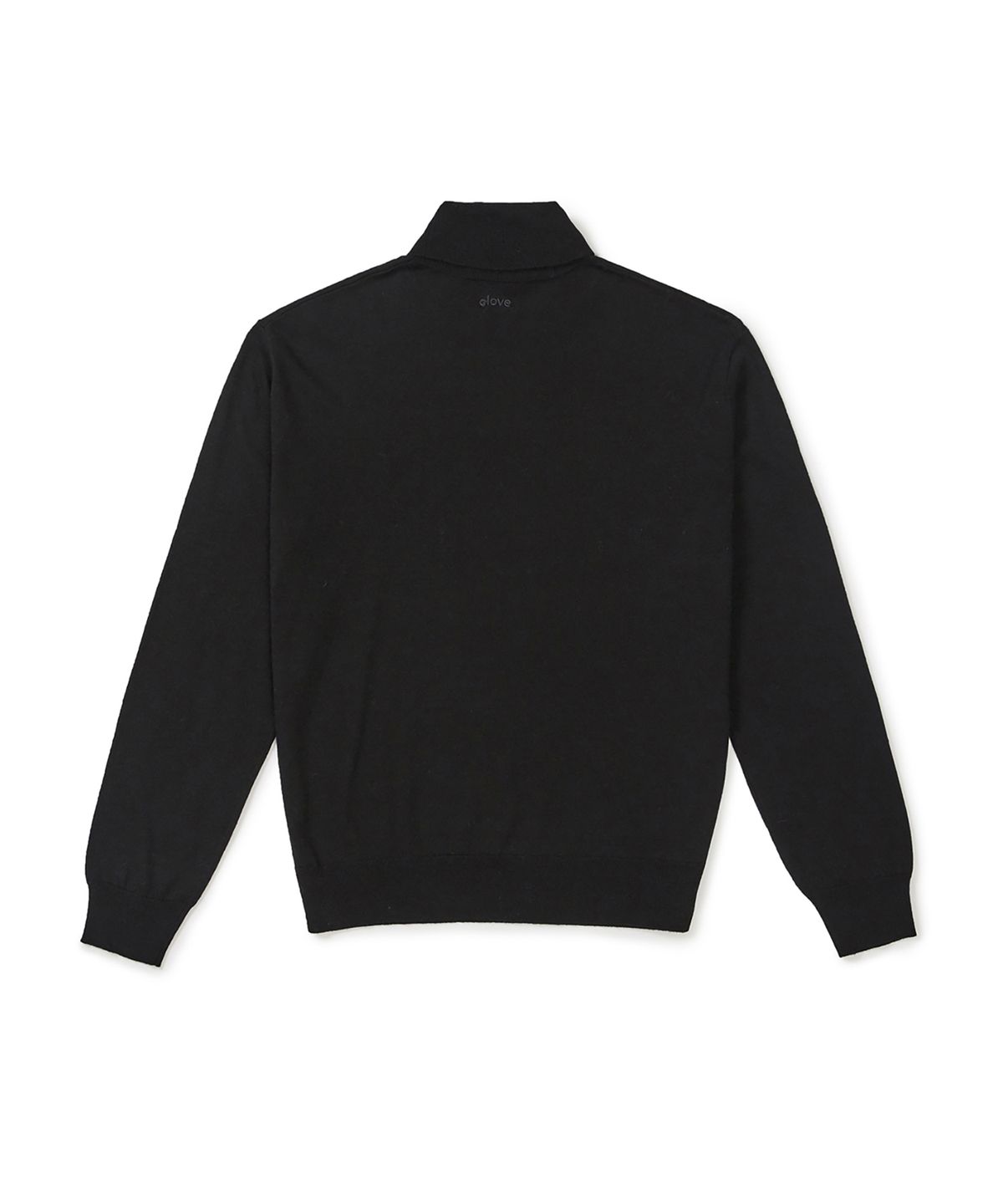 클로브(CLOVE) [25FW clove] High Neck Relaxed Knit Sweater (Black)