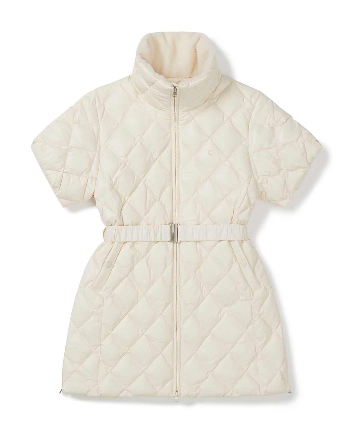 클로브(CLOVE) [25FW clove] Belted Long Goose Down Jacket (Ivory)