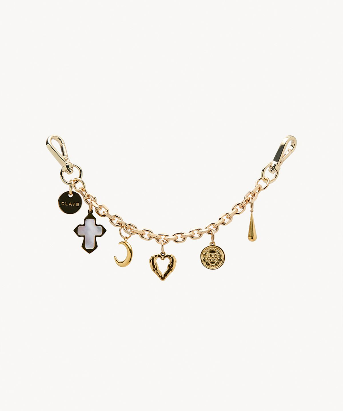 끌라베(CLAVE) GOLD CHAIN CHARM (골드체인 참)