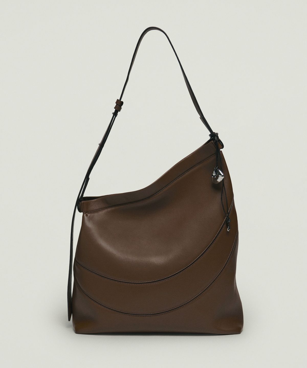 조에뜨(ZOEET) SORAE HOBO LEATHER BAG (TERRACOTTA)