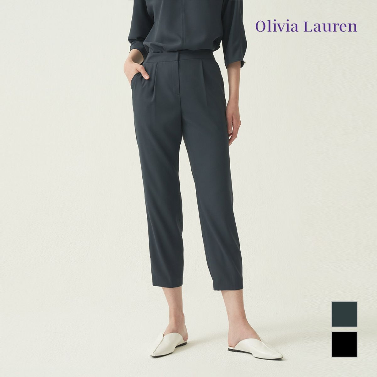 올리비아로렌(OLIVIALAUREN) 배기핏 조거팬츠_VOCDLXF7211