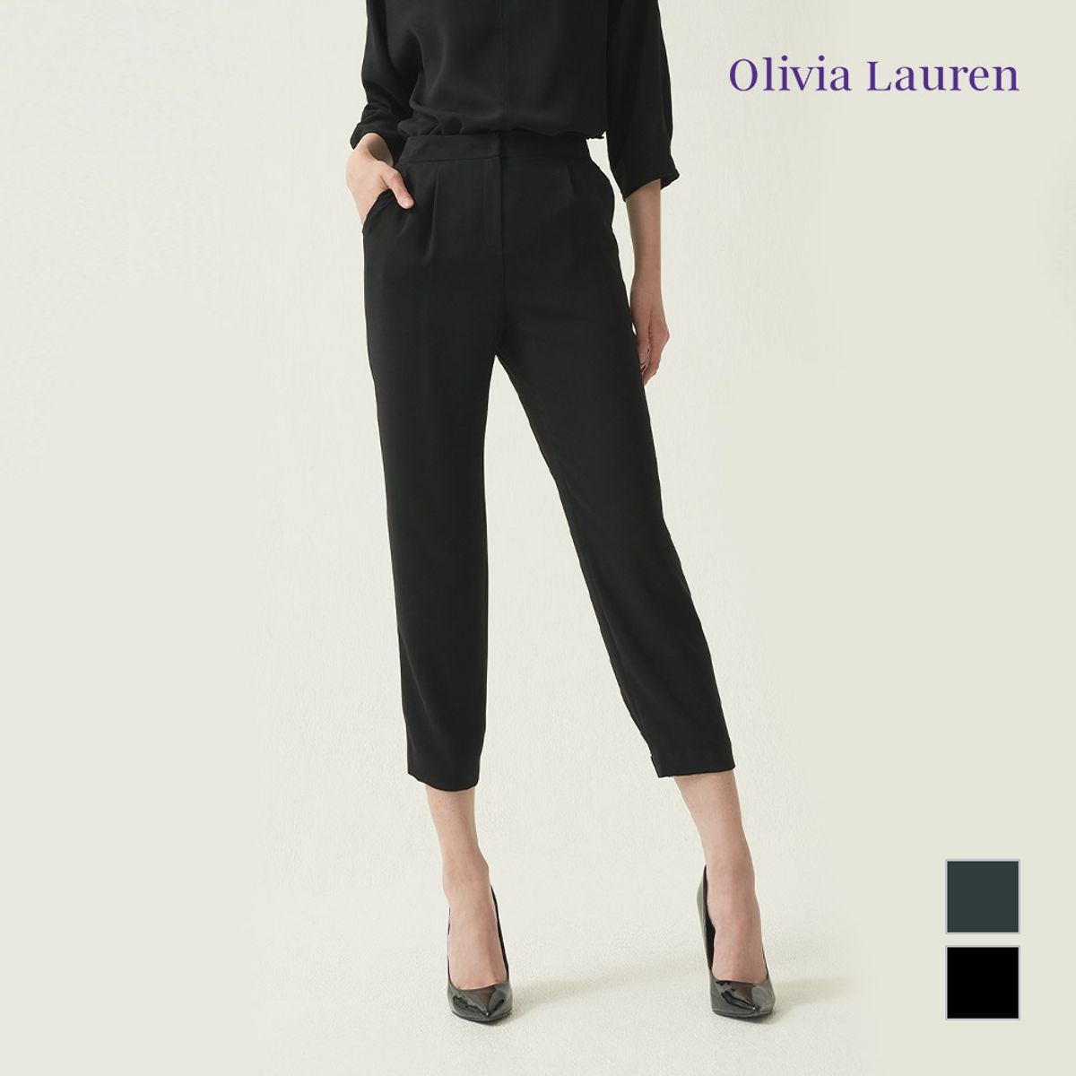 올리비아로렌(OLIVIALAUREN) 배기핏 조거팬츠_VOCDLXF7211