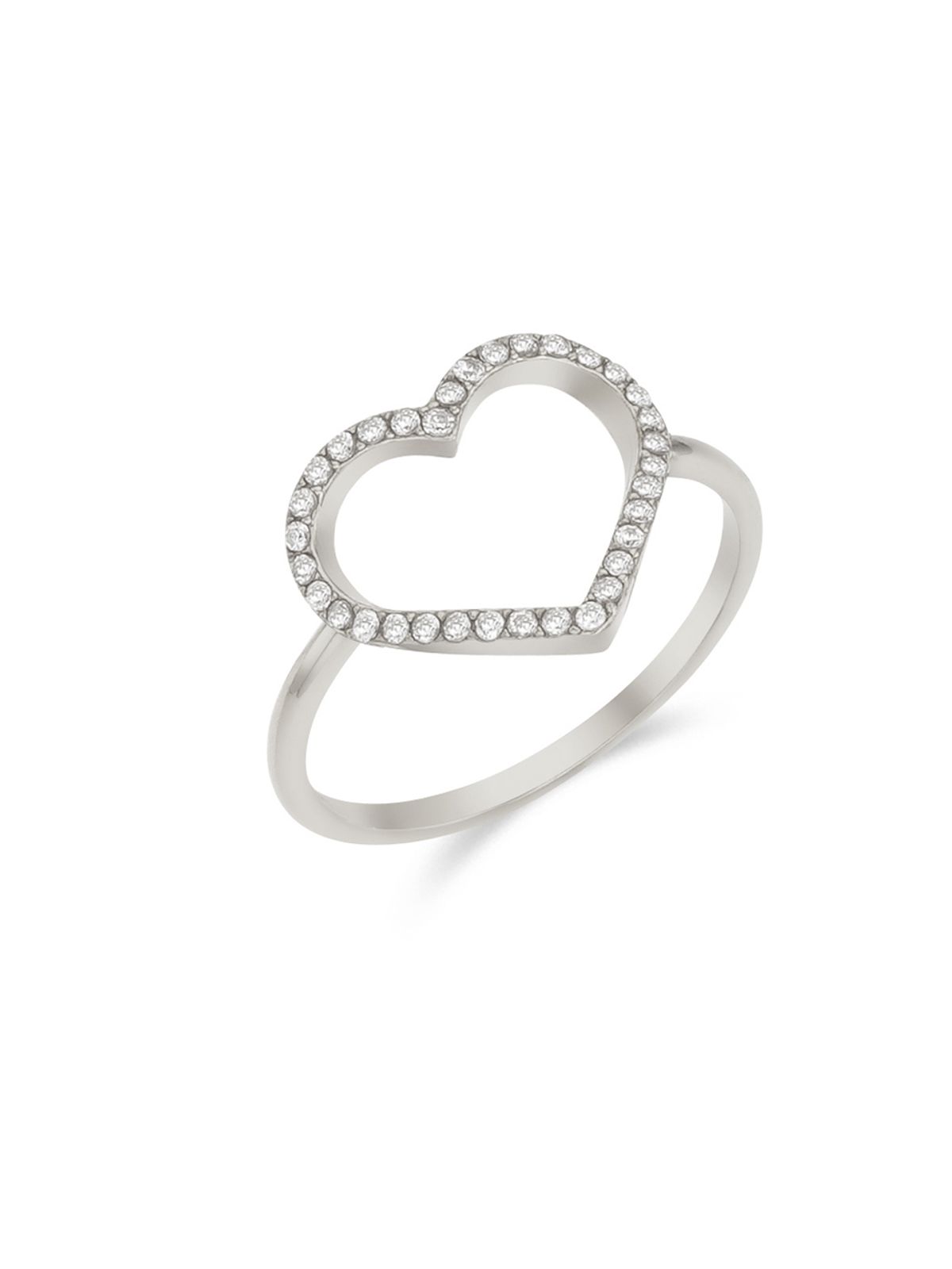 데누(DENU) [아울렛]sweet pave heart ring