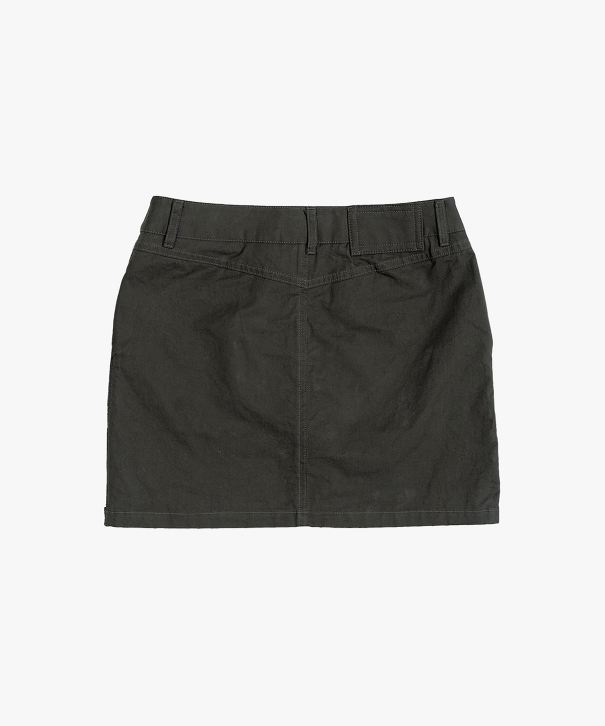 파버(FABEUR) SIDE ZIP SKIRT (KHAKI)