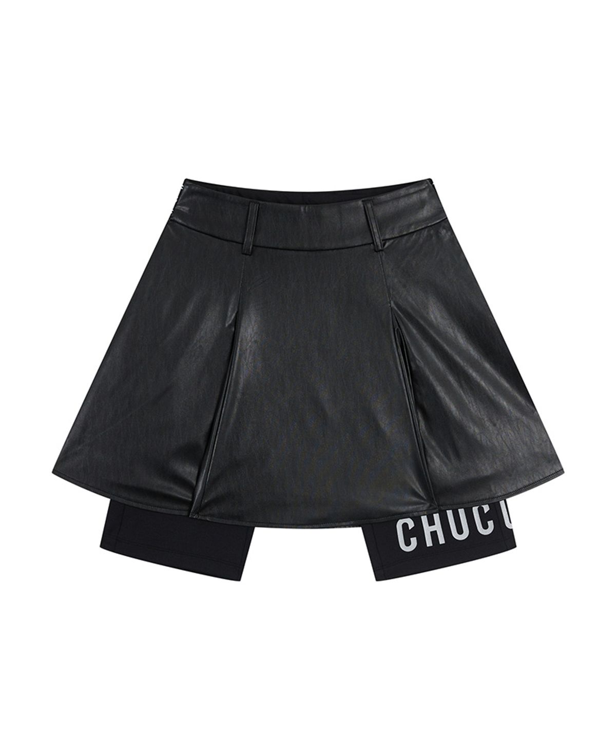 츄쿠츄(CHUCUCHU) CBEFW-SSK001W 글로시 훌 스커트