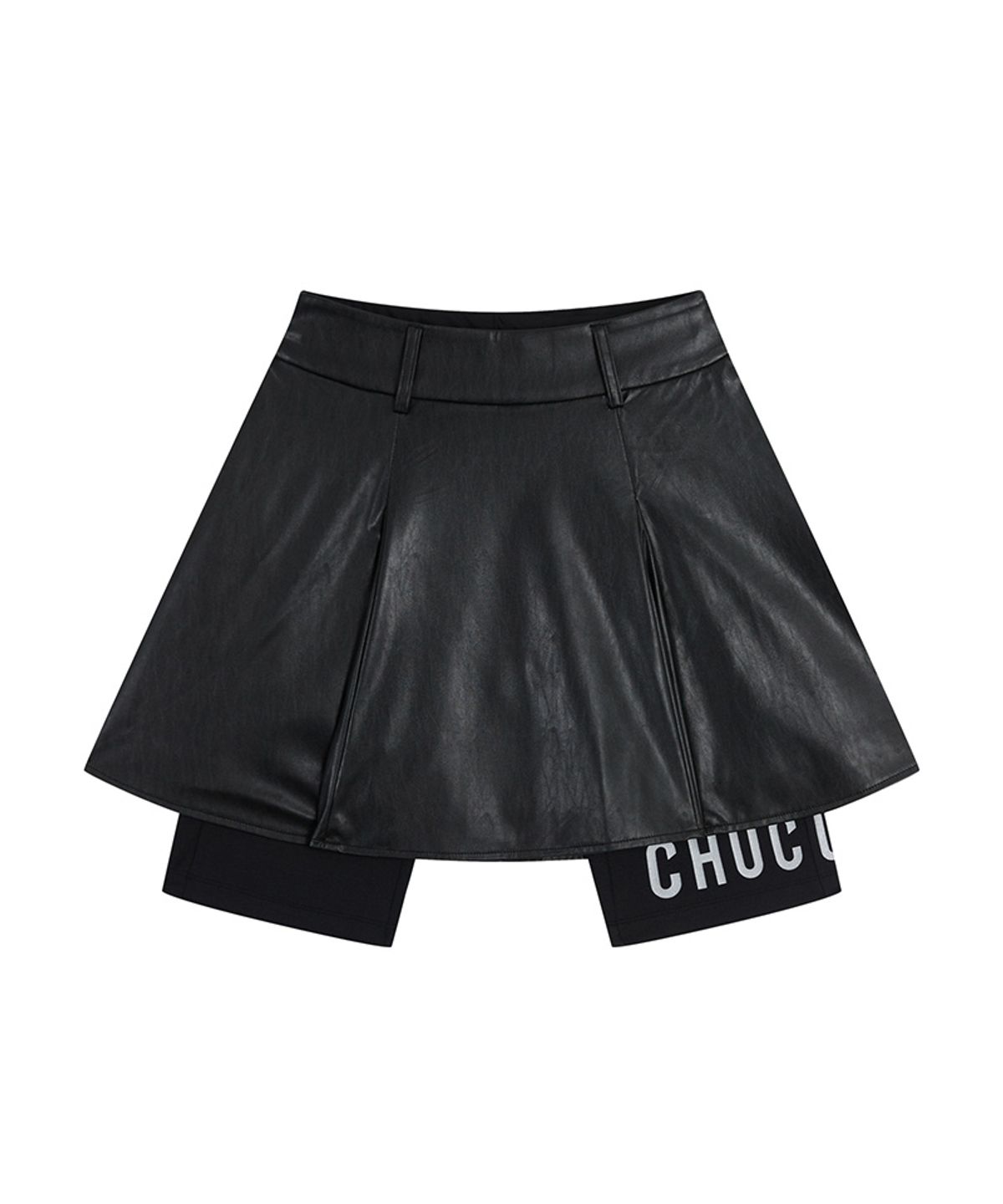 츄쿠츄(CHUCUCHU) CBEFW-SSK001W 글로시 훌 스커트