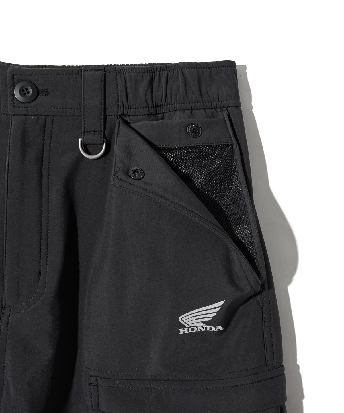 핍스 모터사이클(PHYPS MOTORCYCLE) Hot-Tech Cargo Pants Black