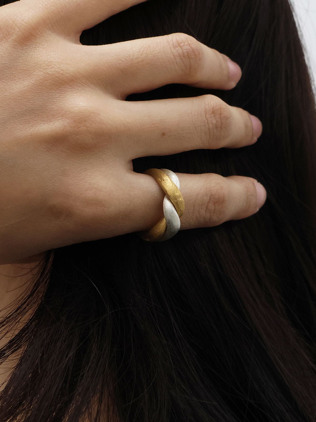 몽드린느(MONDELIGNE) Gemini ring