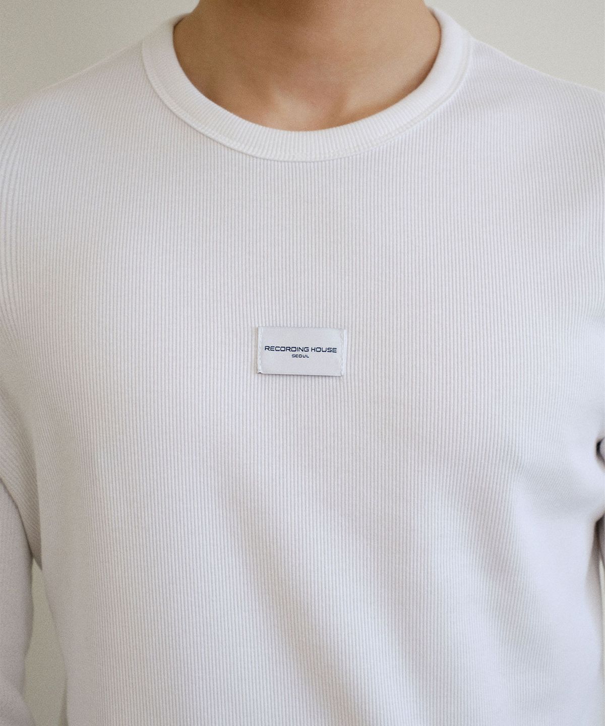 레코딩하우스(RECORDINGHOUSE) REC LONG SLEEVE [WHITE]