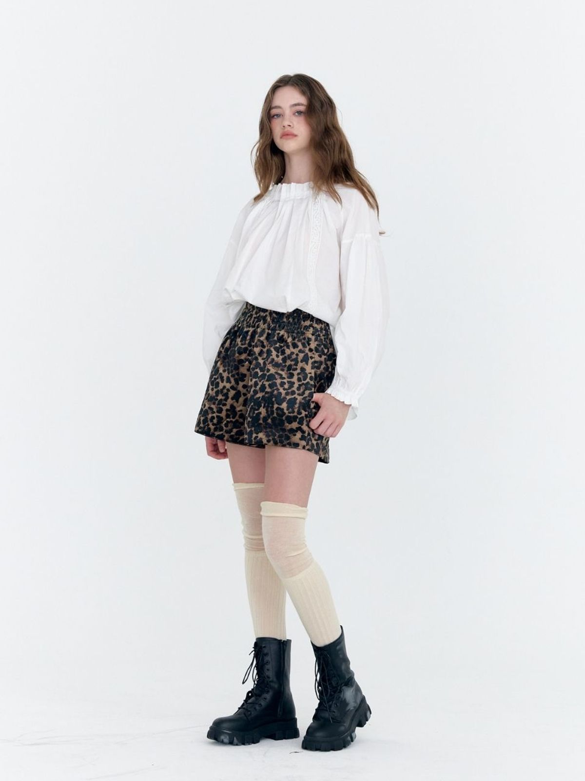 패브릭서울(FABRICSEOUL) leopard short pants