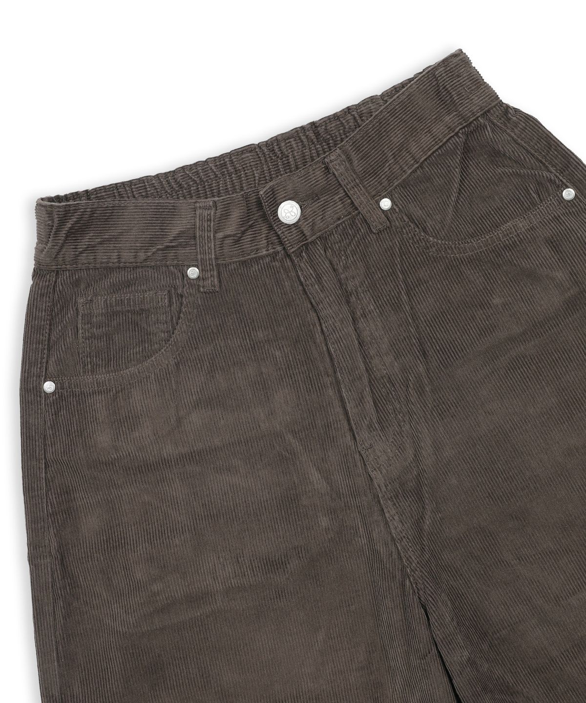 엑스톤즈(XTONZ) XP311 플랩 벌룬 코듀로이 팬츠 (BROWN)