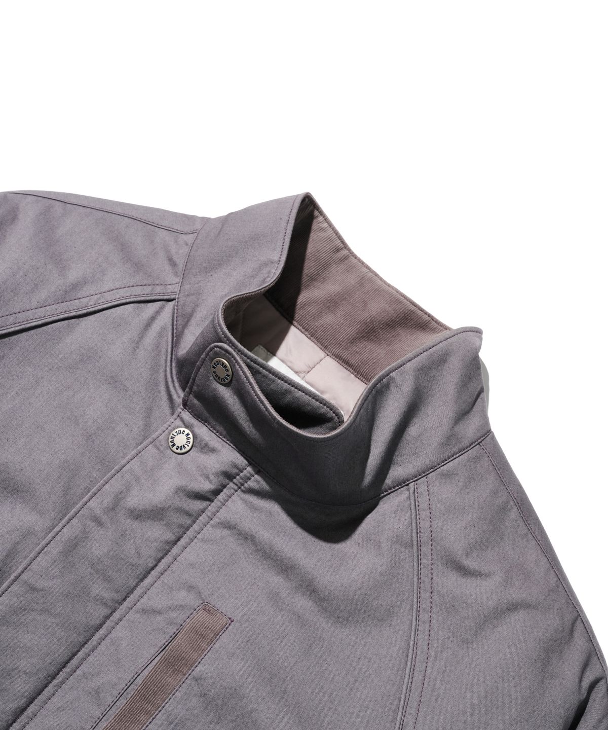 논타입(NONTYPE) VTG STAND MIL BOMBER (PURPLE GREY)