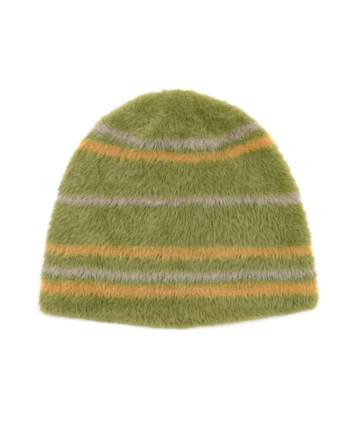 엑스톤즈(XTONZ) XTA095 스트라이프 소프트 헤어리 비니 (KHAKI)