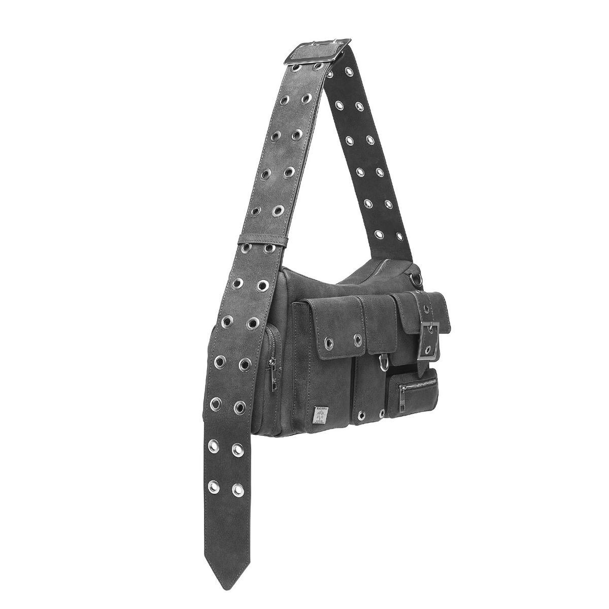 블랙 퍼플(BLACK PURPLE) 포트리스 백  Fortress Bag_ Matte Gray