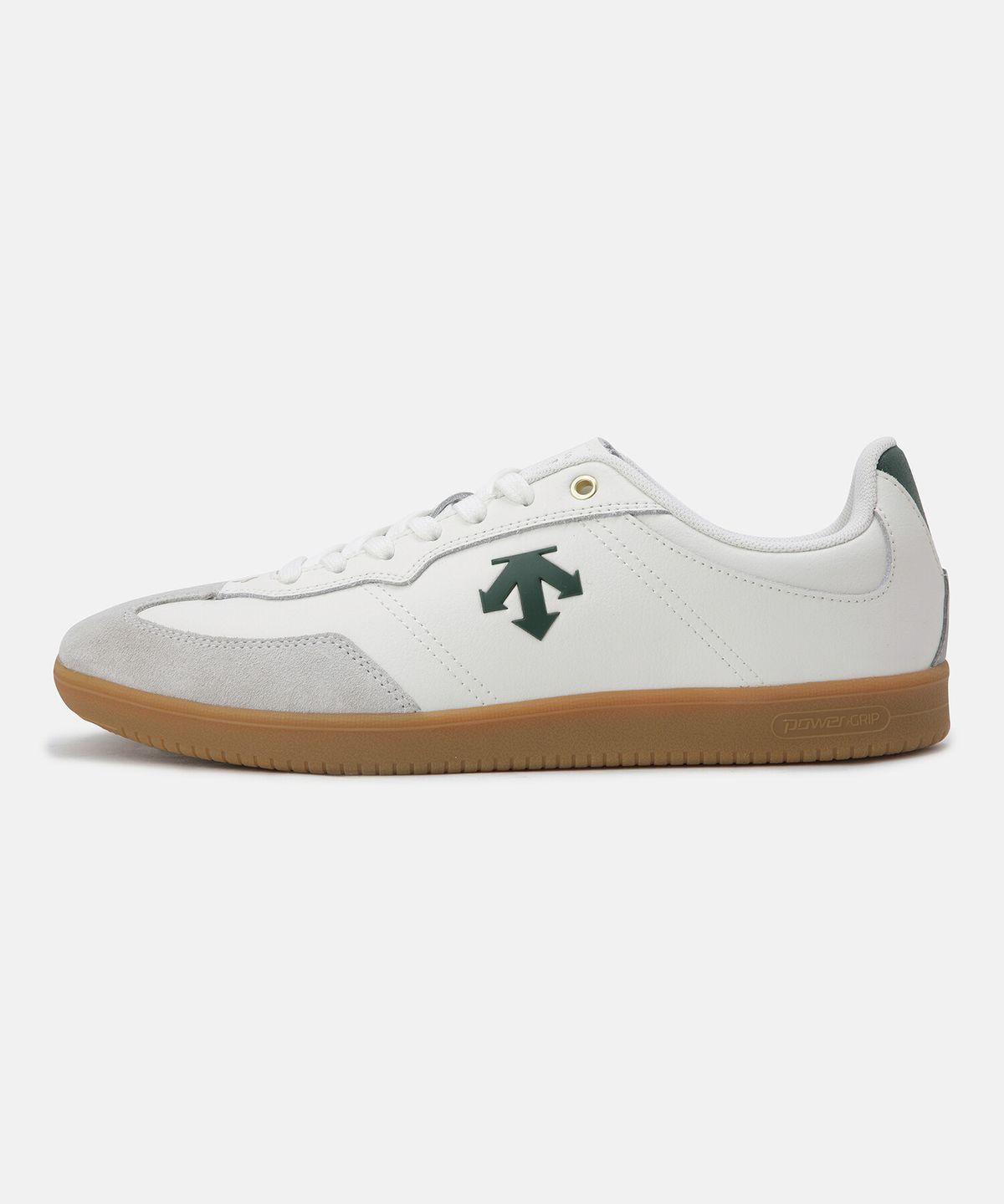 데상트(DESCENTE) 엣지 코트 그린 화이트 SR123LSN12