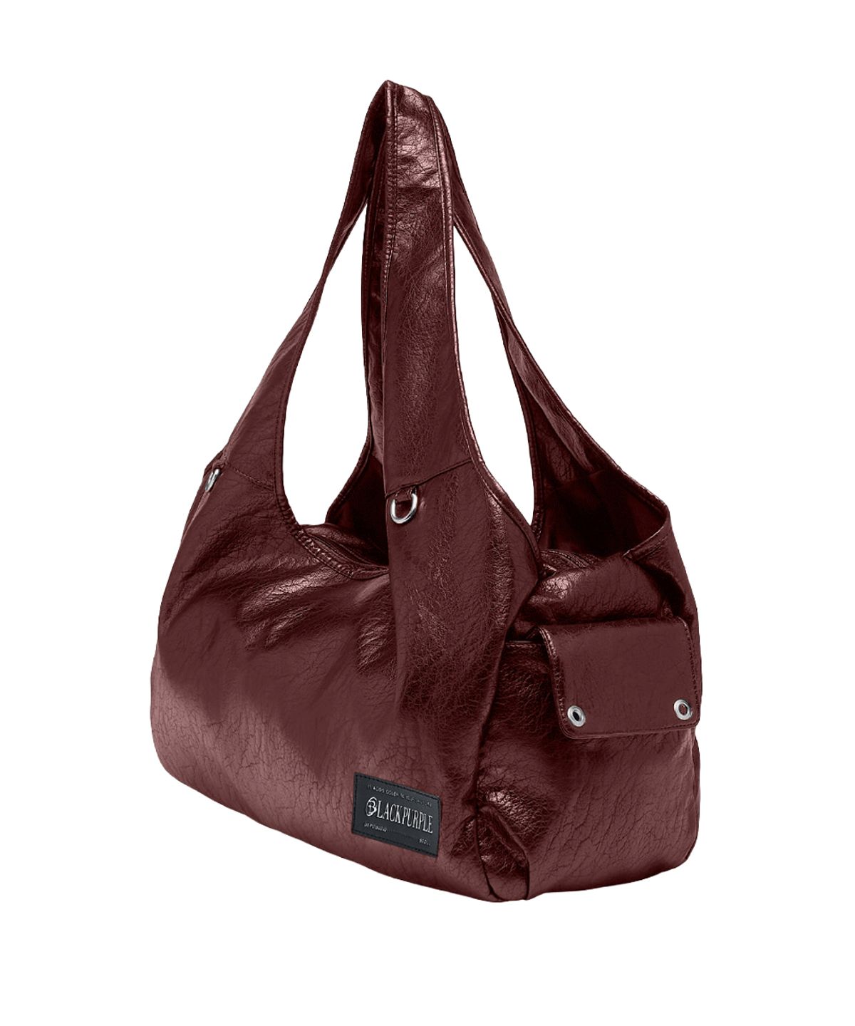 블랙 퍼플(BLACK PURPLE) 맥스포트 비키 백 MaxxPort  Vicky Bag_Crack Red