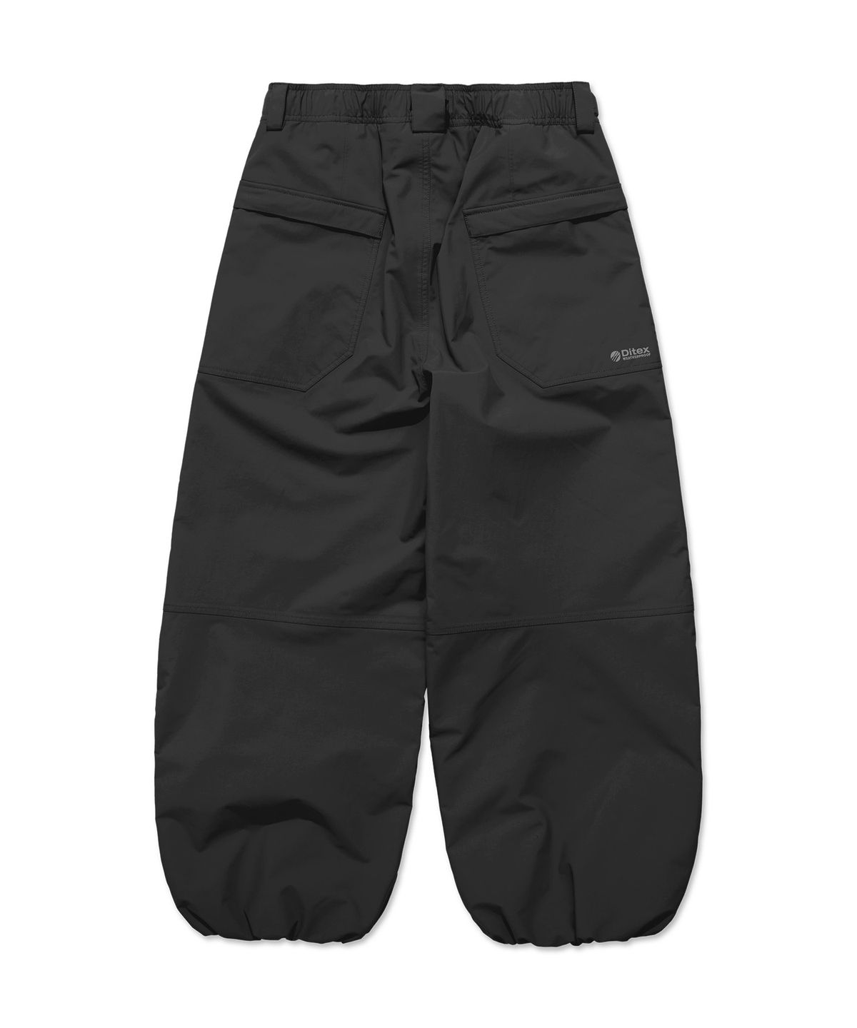 디미토(DIMITO) VTX BANDED DOUBLE KNEE PANTS (WIDE FIT LV.1) BLACK