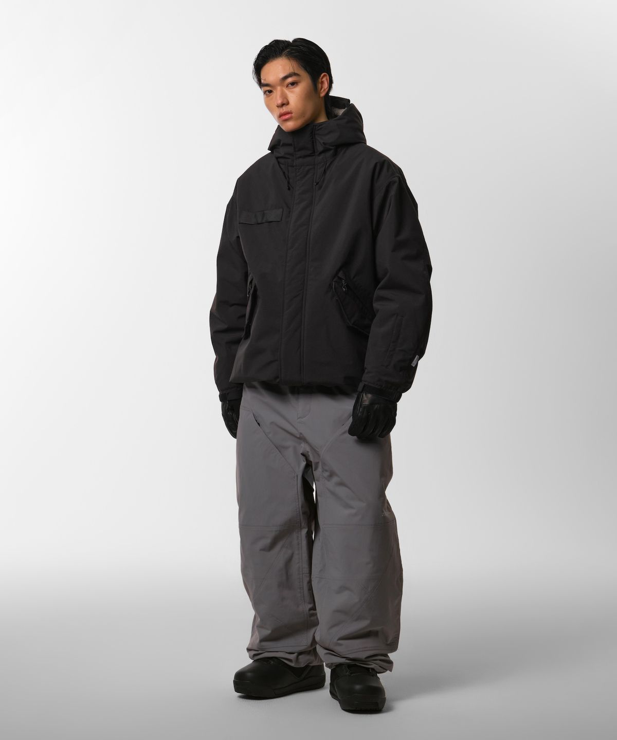 디미토(DIMITO) VTX BANDED DOUBLE KNEE PANTS (WIDE FIT LV.1) WILD DOVE