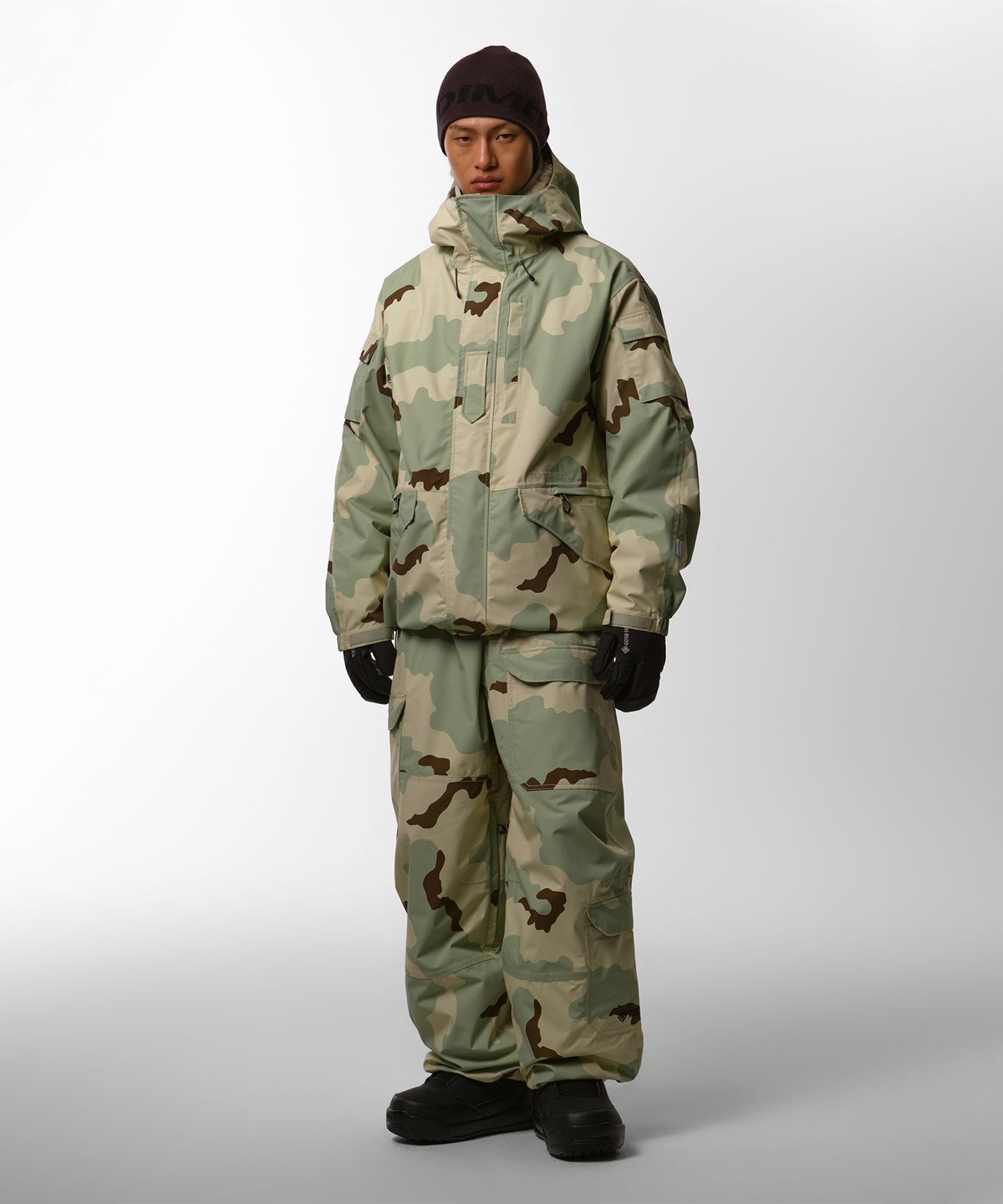 디미토(DIMITO) VTX BANDED CARGO PANTS (WIDE FIT LV.1) DESERT CAMO